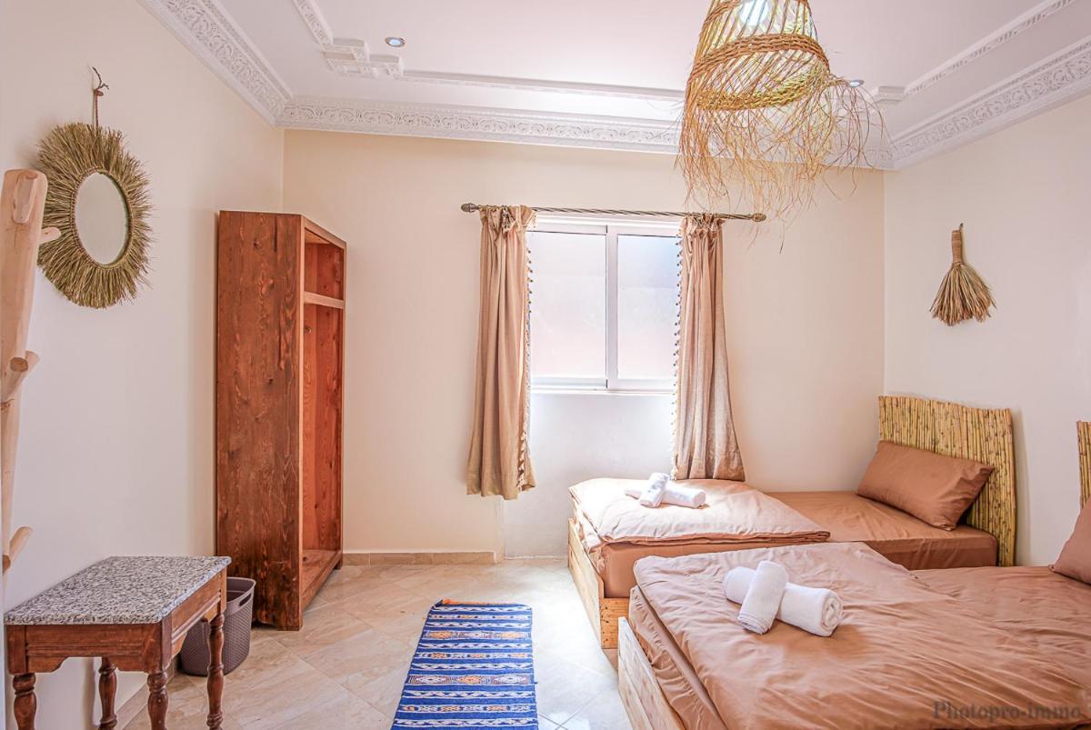 Sable Beach Surf Camp Tamraght Dış mekan fotoğraf