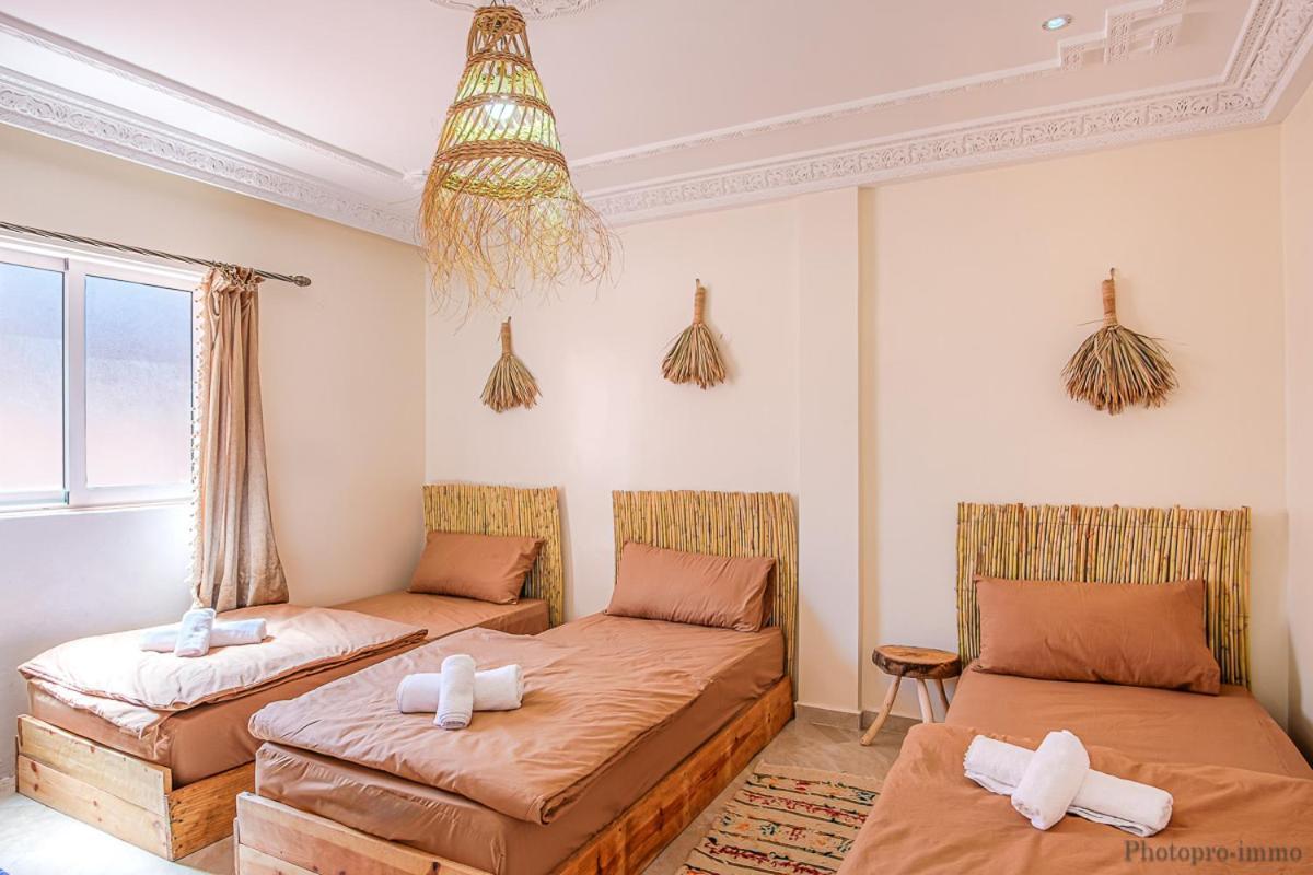 Sable Beach Surf Camp Tamraght Dış mekan fotoğraf