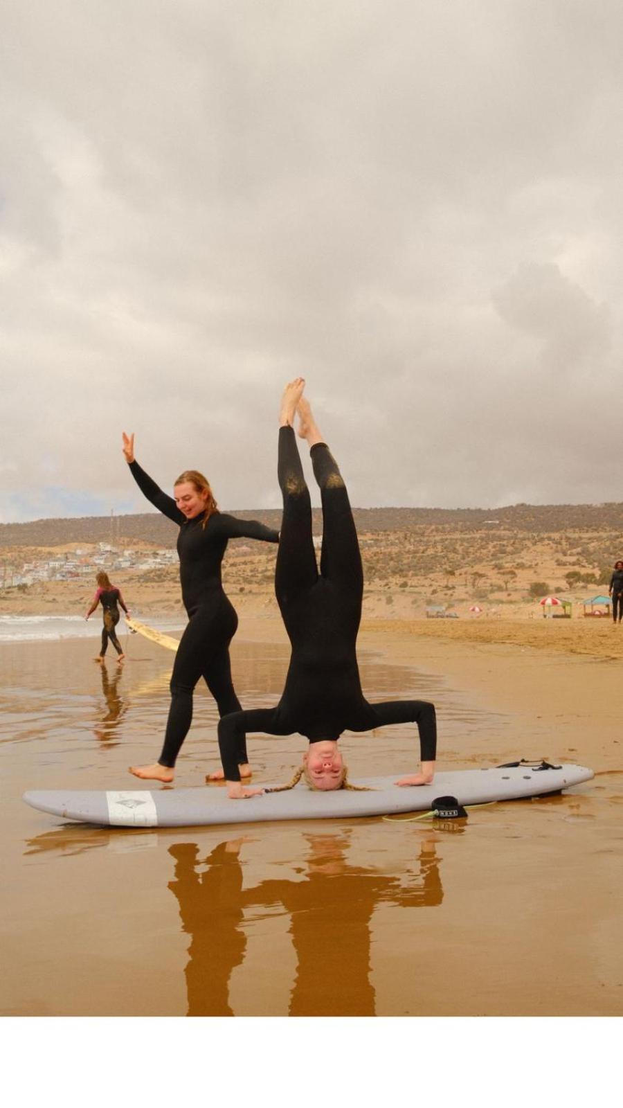 Sable Beach Surf Camp Tamraght Dış mekan fotoğraf
